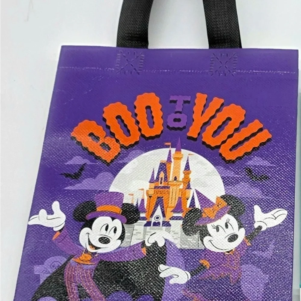 2025 Disney World Mickeys Not So Scary Bag Trick Treat Candy Bag Halloween Party